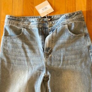 Kittenish Light Blue Flare & Wide Leg Jeans